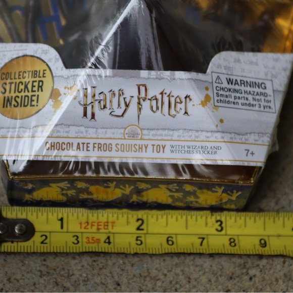 Harry Potter chocolate frog squishy toy with sticker. New - Picture 5 of 5